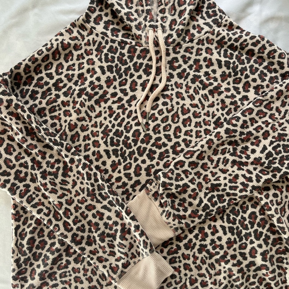 Victoria's Secret Patterned Knit Top and Shorts